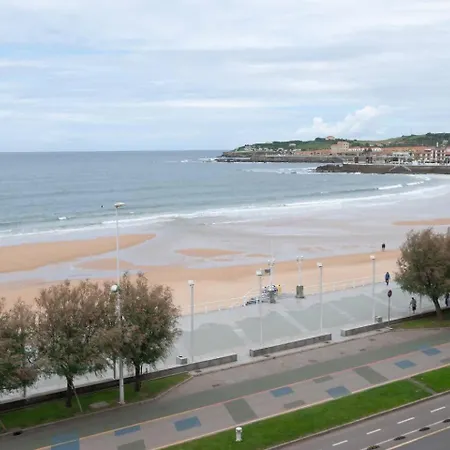 Mirada A San Lorenzo Gijón Buitenkant foto